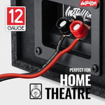 Install Link 30 foot speaker cable for car audio