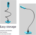 ZSEEWCAM document camera capturing text on a desk