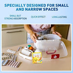 Lavender infused wardrobe dehumidifier bags for eliminating musty odors