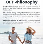 Close up of Healths Harmony supplement branding