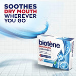Refreshing Mint Biotene sugar free lozenges for fresh breath and oral moisture.