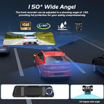 Components of Nhopeew dash cam system with 64GB card