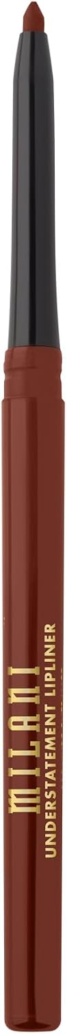 Authentic USA imported Milani cosmetics lip makeup collection display.