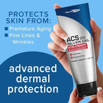 Clear gel texture of Results RNA ACS 200 skin rejuvenation treatment