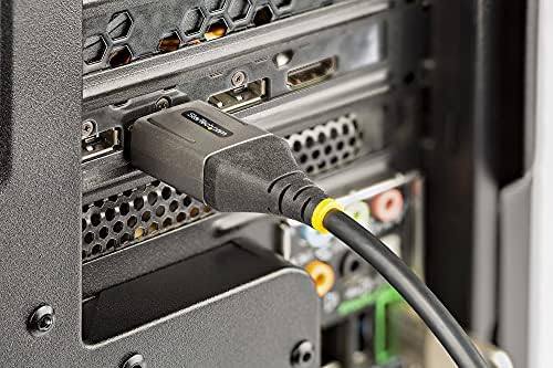 Premium imported StarTech 8K 60Hz monitor cable with dual male DisplayPort connectors.