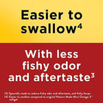 Nature Made authentic USA imported omega 3 fish oil dietary supplement side panel text