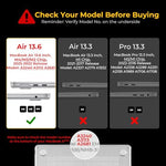 EooCoo clear case bundle side view highlighting precise port cutouts and slim profile