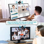 Universal webcam lens cover in the closed position demonstrating complete privacy protection from hackers