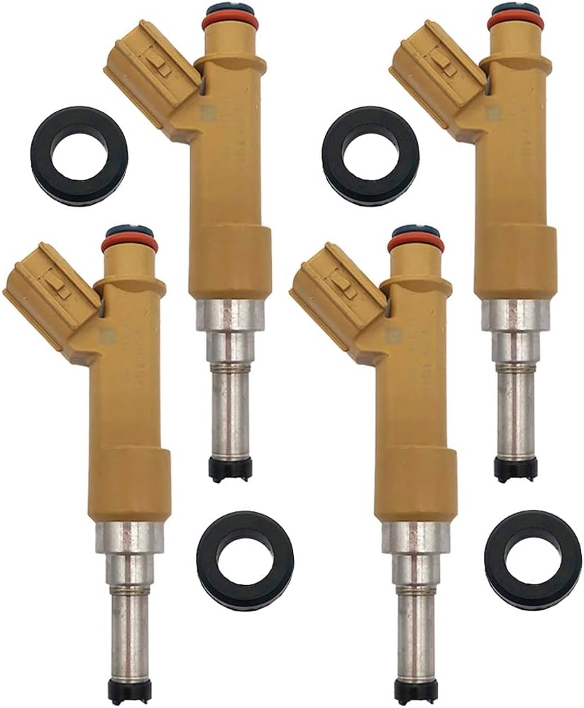EPSIRMP fuel injectors front view showing four nozzles