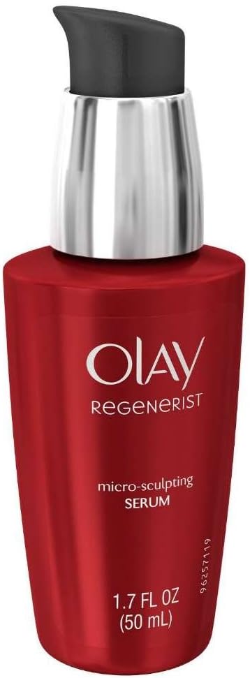 Olay Regenerist Micro-Sculpting Serum, Face Serum for Women, Fragrance-Free, Anti-Aging, Anti-Wrinkle, Firming Skin Care - Triple Collagen Cream, Peptide, Niacinamide, 1.7 Oz - Image 12