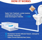 Detailed view of Uskich septic bacteria treatment