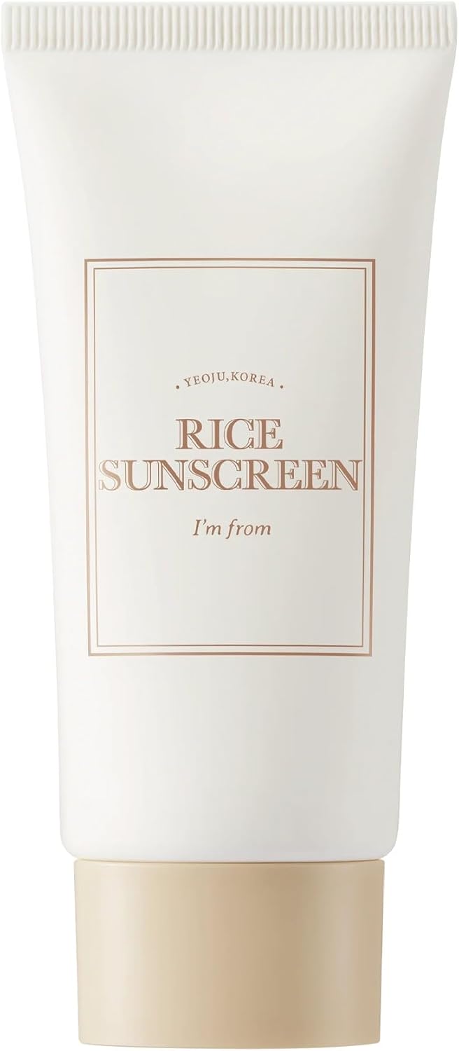 I'm From Rice Sunscreen 50ml authentic physical mineral sun protection