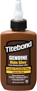 Titebond Genuine Hide Glue 4-Ounce front view bottle packaging