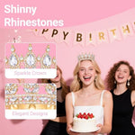Papoopy Crown for Women held to display full round silhouette size