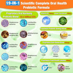 Voltexim oral probiotic ingredient label and supplement facts