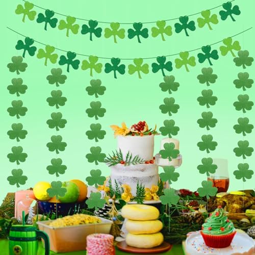 Complete 8 piece Irish party supplies kit laid out clearly on a white backdrop.