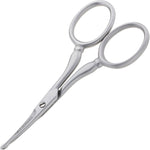 Tweezerman G.E.A.R. Facial Hair Scissors front view premium men's grooming tool