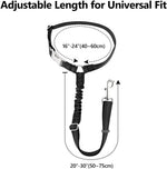 Heavy duty metal hardware on Plutus Pet vehicle harness