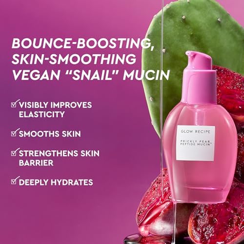 Glow Recipe plant based snail mucin alternative serum box packaging details