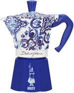 Bialetti Dolce & Gabbana Mocha Express Blue Mediterraneo for 3 Cups, Direct Fire (Coffee Maker, Espresso Makinetta) - Image 11