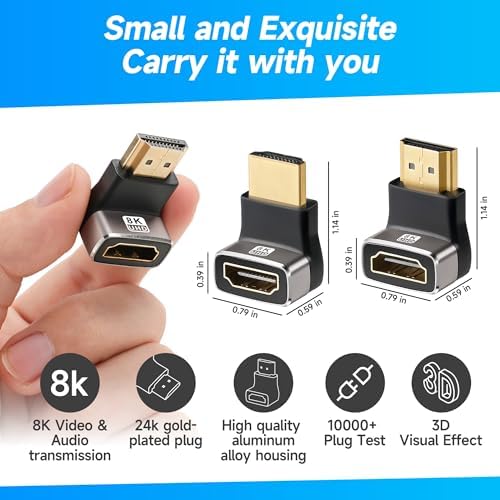 Premium aluminum alloy shell housing on the Togconn HDMI extender displaying robust build quality