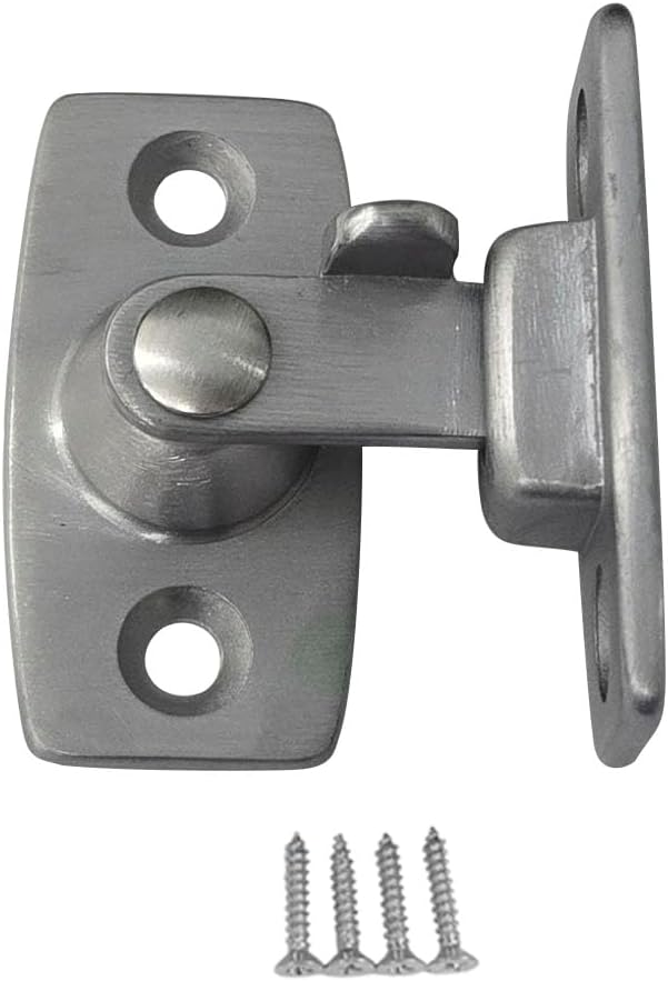 QCAA heavy forged solid brass door latch front view
