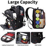 SHRRADOO airline approved travel gear closeup showing premium zippers and water-resistant fabric details.