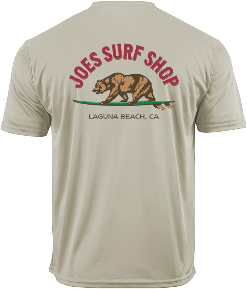 Joe's Surf Shop athletic tee sleeve and shoulder fit
