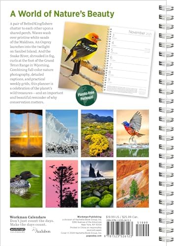 Audubon Engagement Calendar 2025: A Tribute to the Wilderness and Its Spectacular Landscapes - Image 3