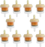 Uonlytech 10-piece microdermabrasion filters pack front view showing transparent plastic housing