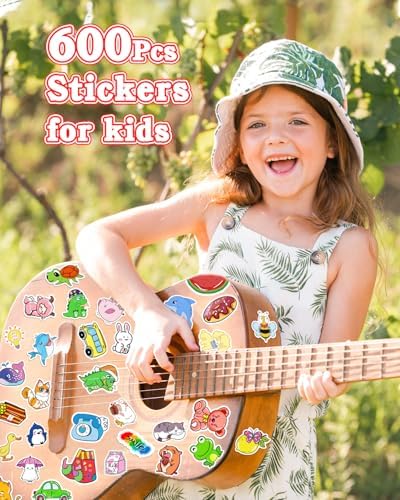 Apakkai 600 piece bulk sticker pack packaging display