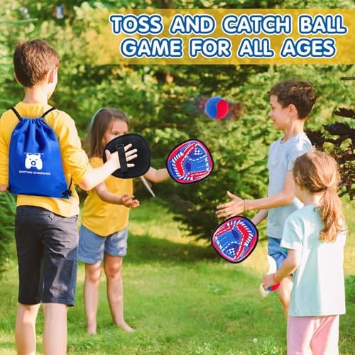 Close up of sticky surface on toss and catch paddle