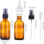 LUFEVRM UV protection amber bottle side angle