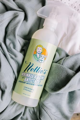 Nellies natural wrinkle release spray with anti static lemongrass formula