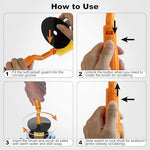Cleanan durable nylon bristle head detail