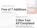 Hydrating face cream with Macadamia Seed Oil for natural skin elasticity.