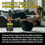 Wogorgt Natural Hemp Extract Supplement Set