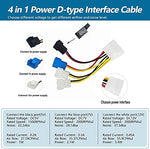 Rear view of the SCCCF graphics card cooling bracket showing the secure fan mounting points and hardware wiring layout.