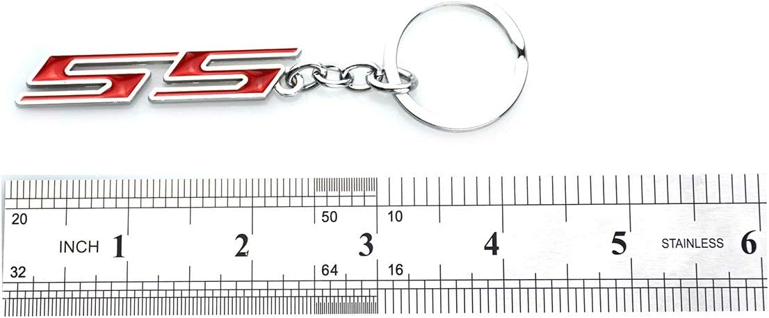Aimoll Chevrolet keychain split ring closure and profile angle