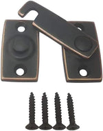 QCAA 1.75 inch door latch close up finish detail