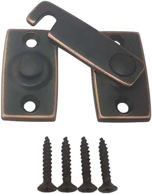QCAA 1.75 inch door latch close up finish detail