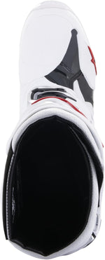 Alpinestars tech 10 internal mesh bootie and ankle brace structure