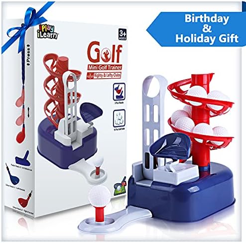 Full contents of Iplay Ilearn kids sports golf set
