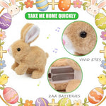 Santvolo hopping bunny toy in child hands for scale