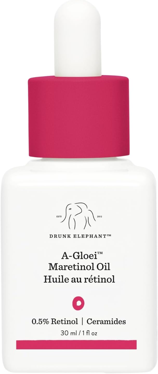 Drunk Elephant A-Gloei Maretinol Oil 30 milliliter front bottle view
