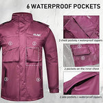 Detail of ILM rain suit breathable mesh lining and fabric quality