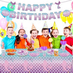 Complete packaging view of the USA imported Oigco 122-piece ocean birthday party set