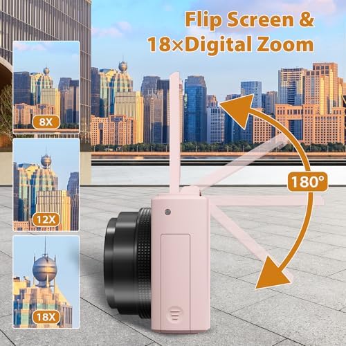 Authentic USA imported pink digital camera creator kit accessories