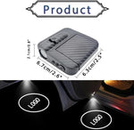 Bretonft LED car door welcome light projection on ground