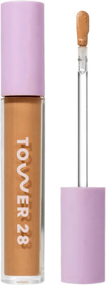 Tower 28 Swipe Serum Concealer - Hydrating Medium-Full Coverage Concealer + Under Eye Brightener - Skin Care Infused Makeup with Hyaluronic Acid + Soothing Centella - 1.0 Fair/Neutral (0.22 oz) - Image 15